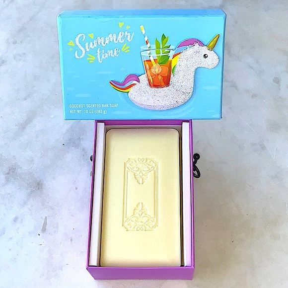 CST COMMONWEALTH SOAPS COCONUT SCENTED BAR SOAP SUMMER TIME 10oz NIB - Picture 3 of 4